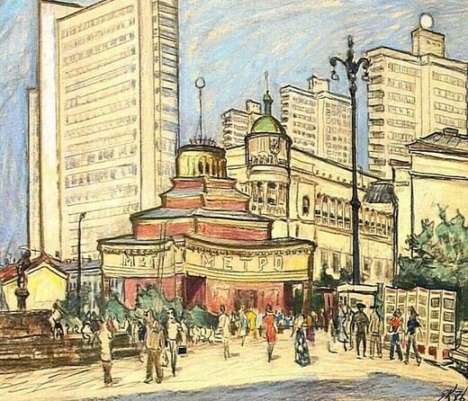 Выставка работ художника Е.И. Куманькова