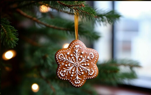 Мастер-класс «Роспись рождественского пряника»