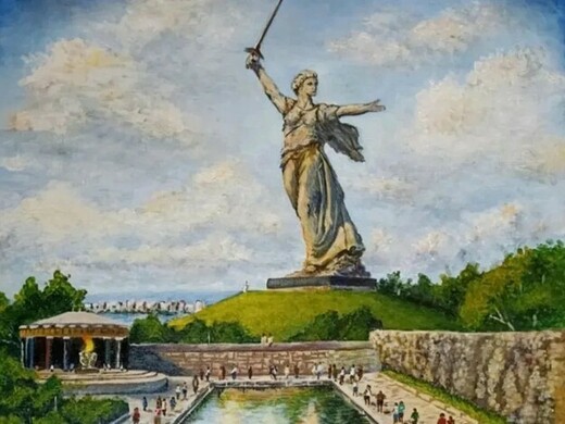 Выставка детских рисунков «Моя Россия»