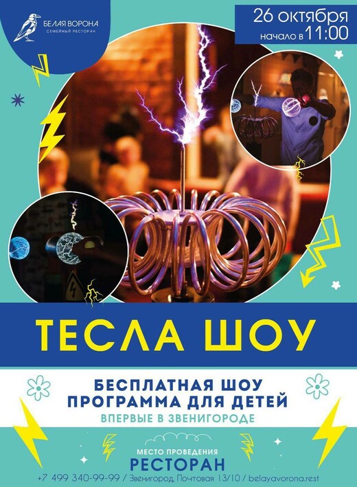 Интерактивная программа «Тесла-шоу»