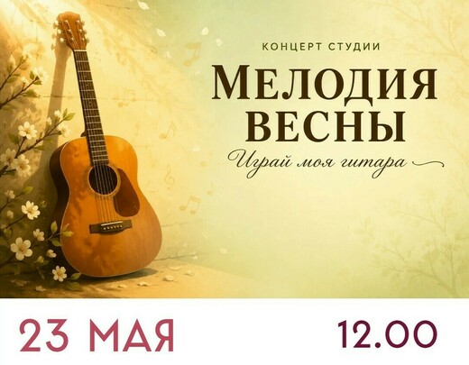 Гитарный концерт «Мелодия весны» в Солнечногорске