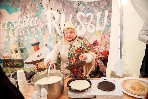 Масленица в трактире русской кухни «Рыба»