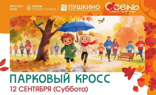 Мероприятие «Парковый кросс» в Пушкино