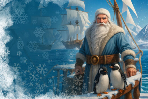 Новогодняя елка в Мелихове «За Новым годом в Антарктиду!»