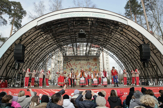 Масленица в парках Ногинска