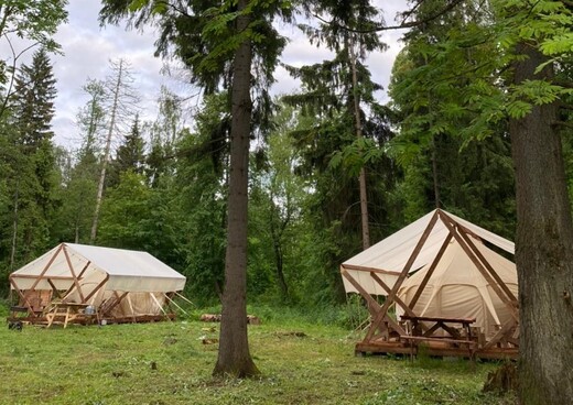 Глэмпинг «Палатка в лесу»