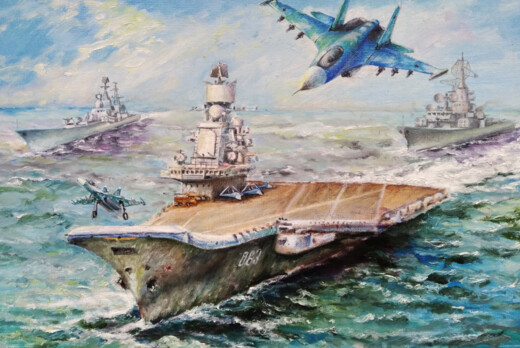 Выставка живописи Николая Гамзина «Морским судам быть»