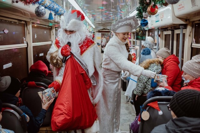 Новый год вместе с Коломенским трамваем желаний «Коломчонок»