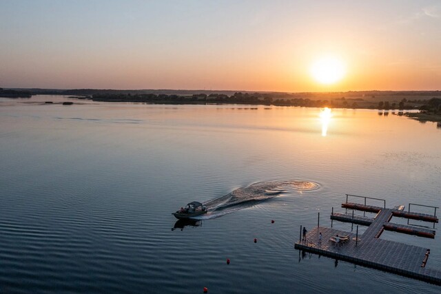Лодочная станция на Рузском водохранилище