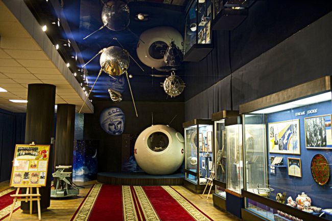 Экспонаты Музея центра подготовки космонавтов имени Гагарина