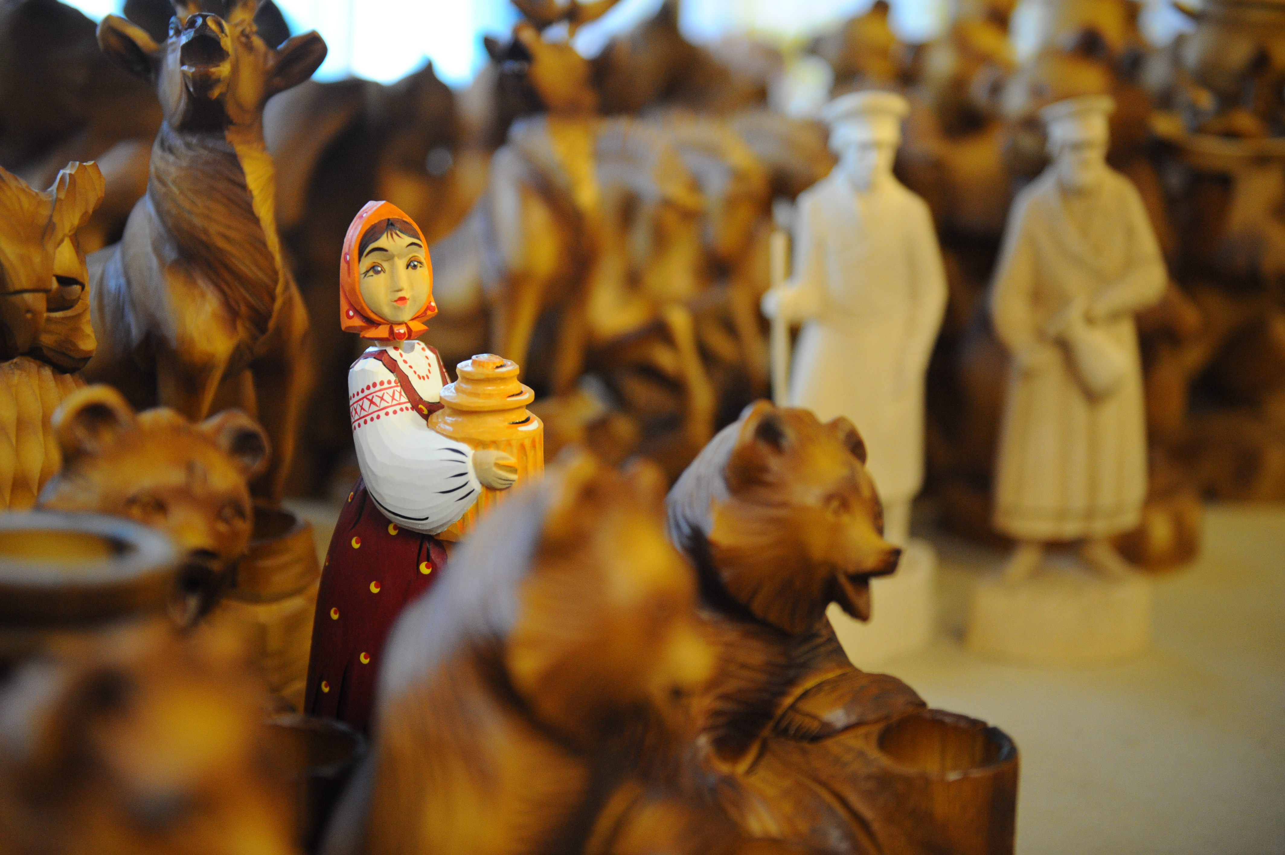 Самые редкие и знаменитые игрушки можно посмотреть в музее при Богородской фабрике