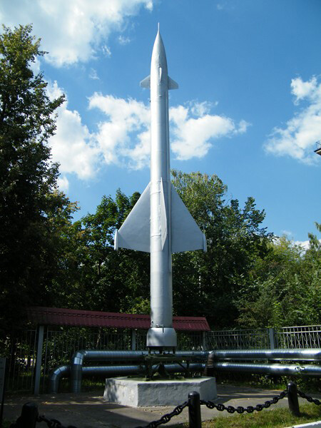 Ракета первой зенитной ракетной системы С-25