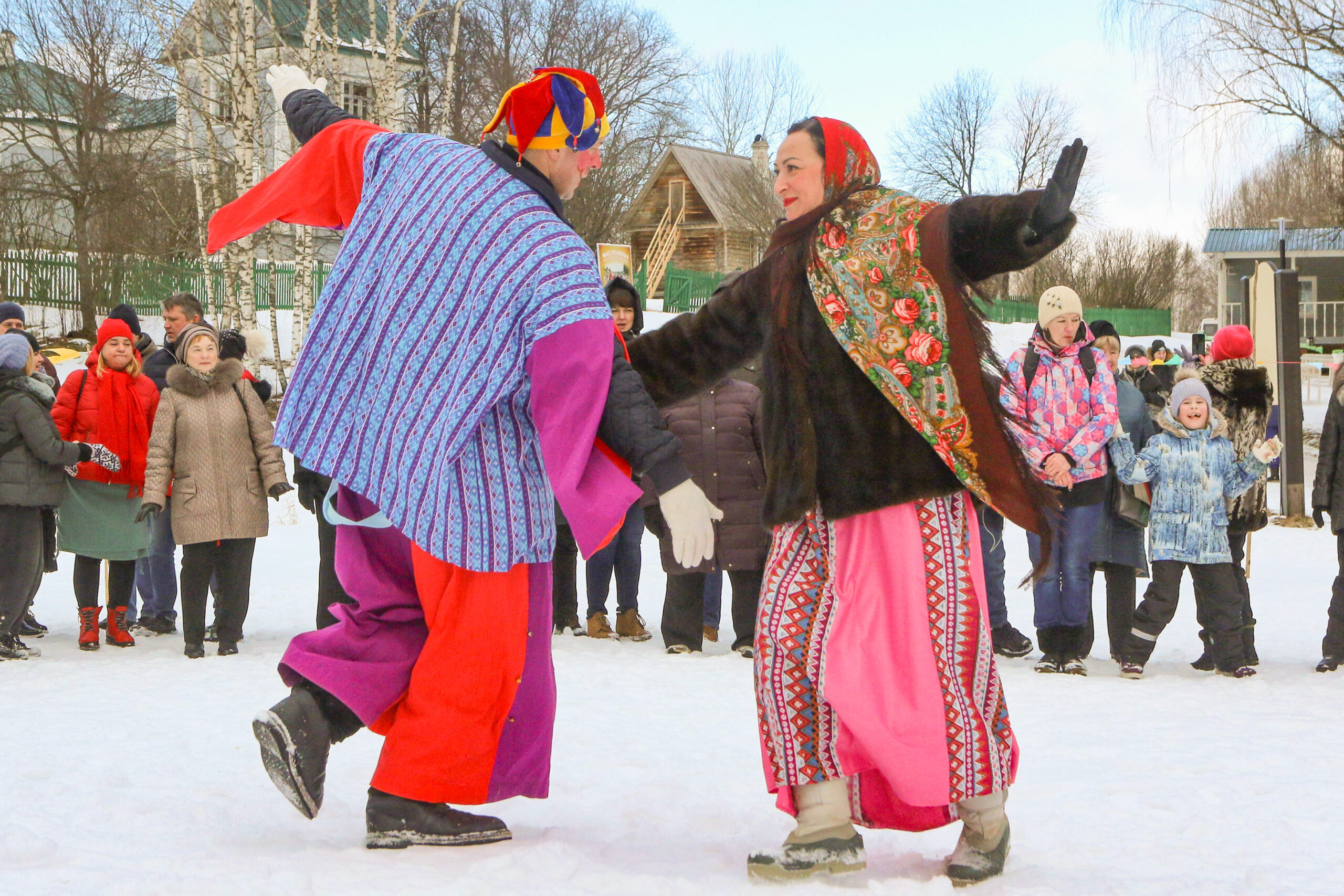 Масленица в усадьбе Шахматово