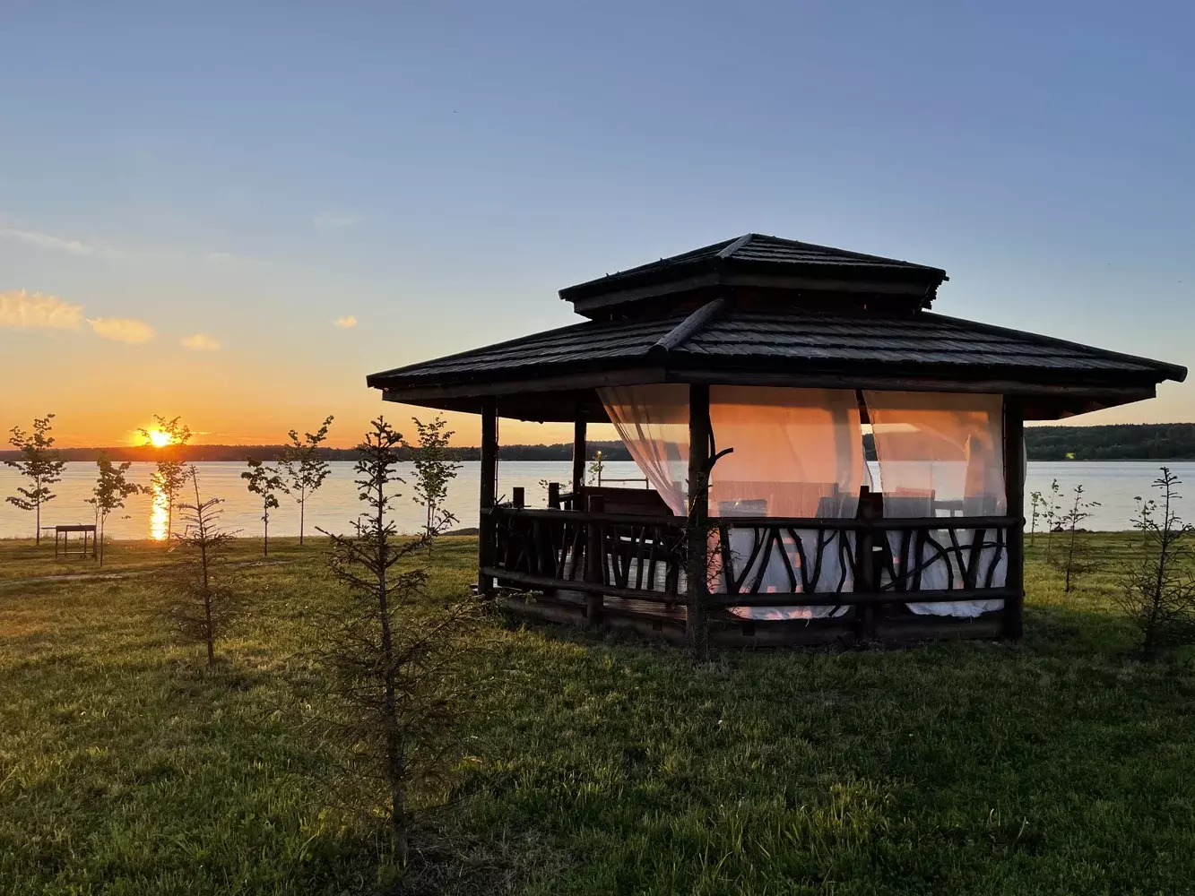 Зона отдыха Sunset Beach Moscow
