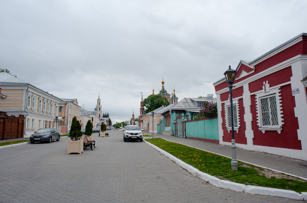 Территория Коломенского кремля