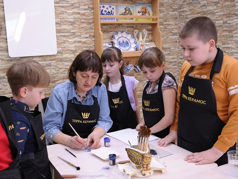 Мастер-классы на Фарфоровой мануфактуре «Терра керамос»
