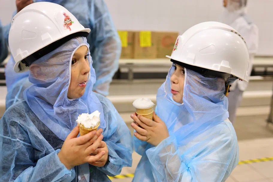 Экскурсии по фабрике мороженого «Чистая линия»