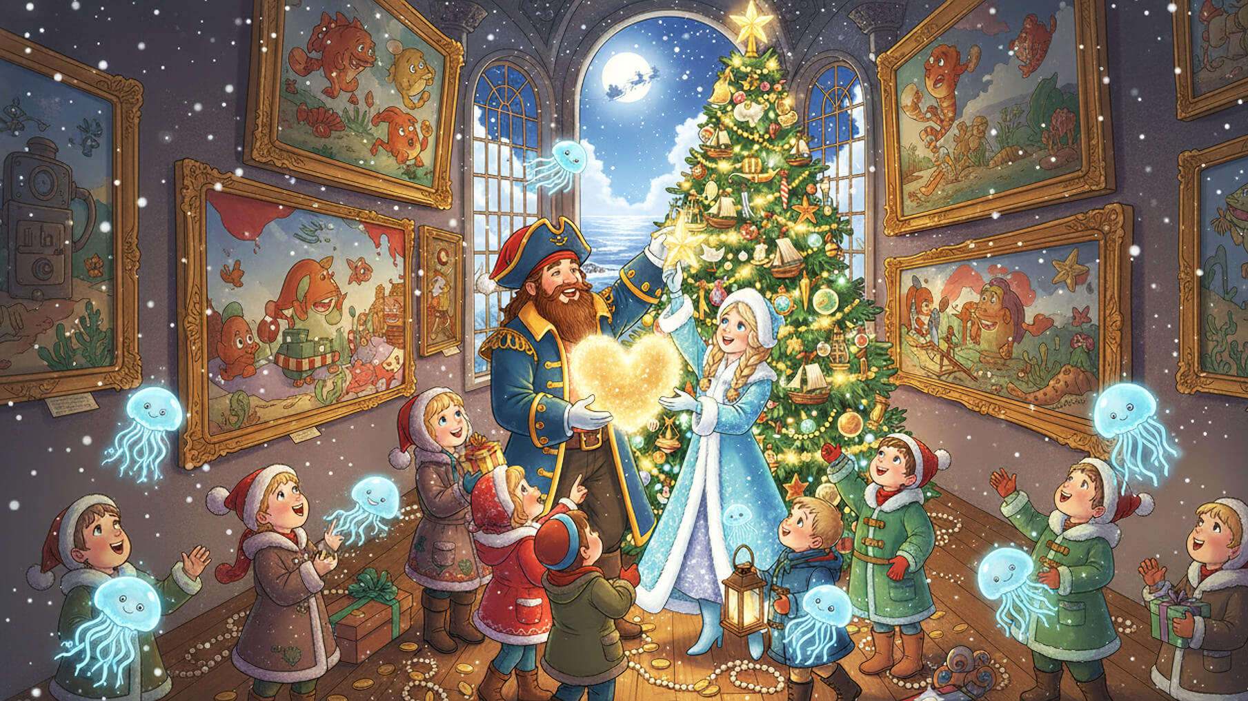 Новогодняя программа «Сказка о пирате, море и новогоднем чуде»