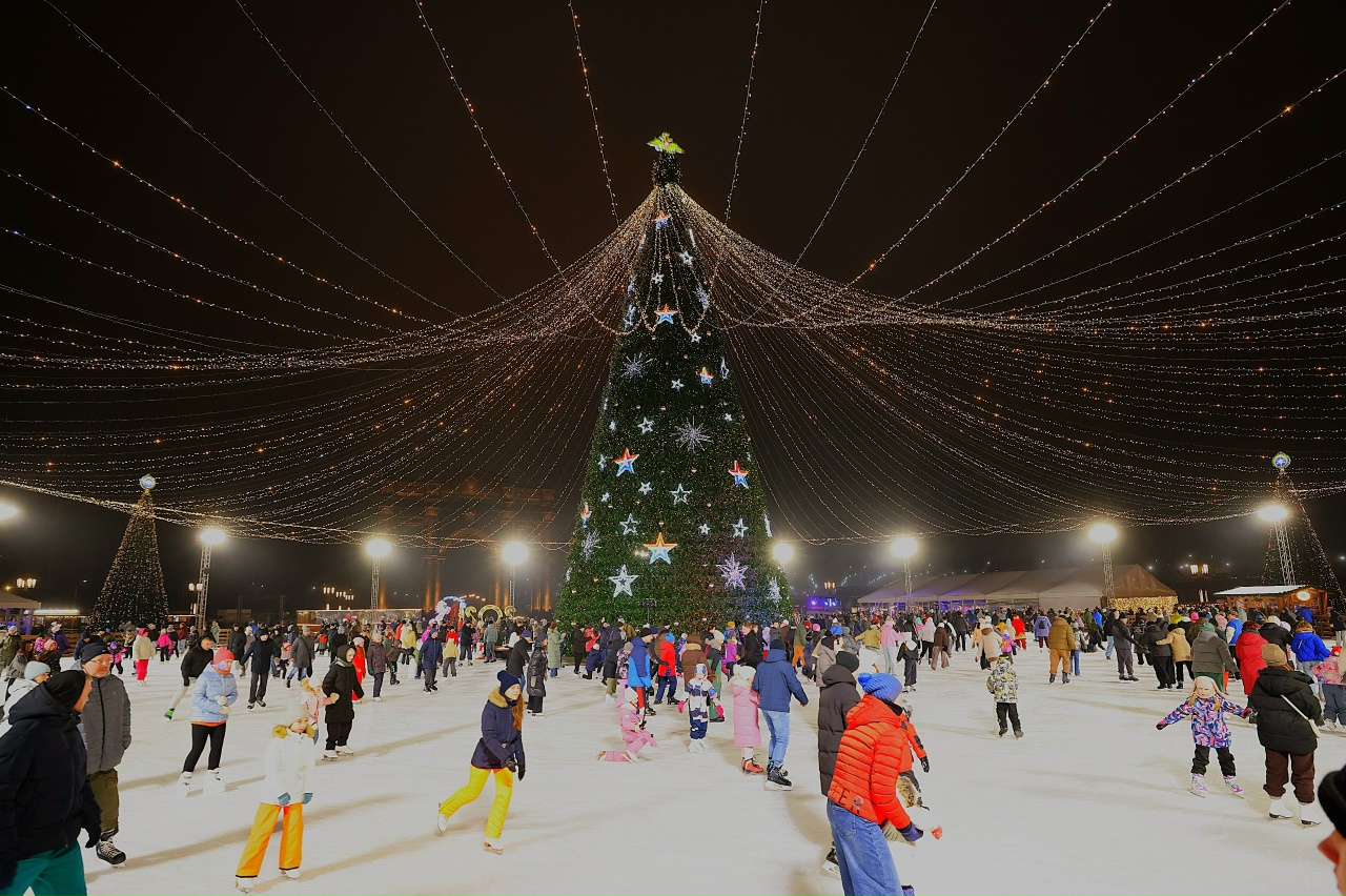 Зимний фестиваль в парке «Патриот»