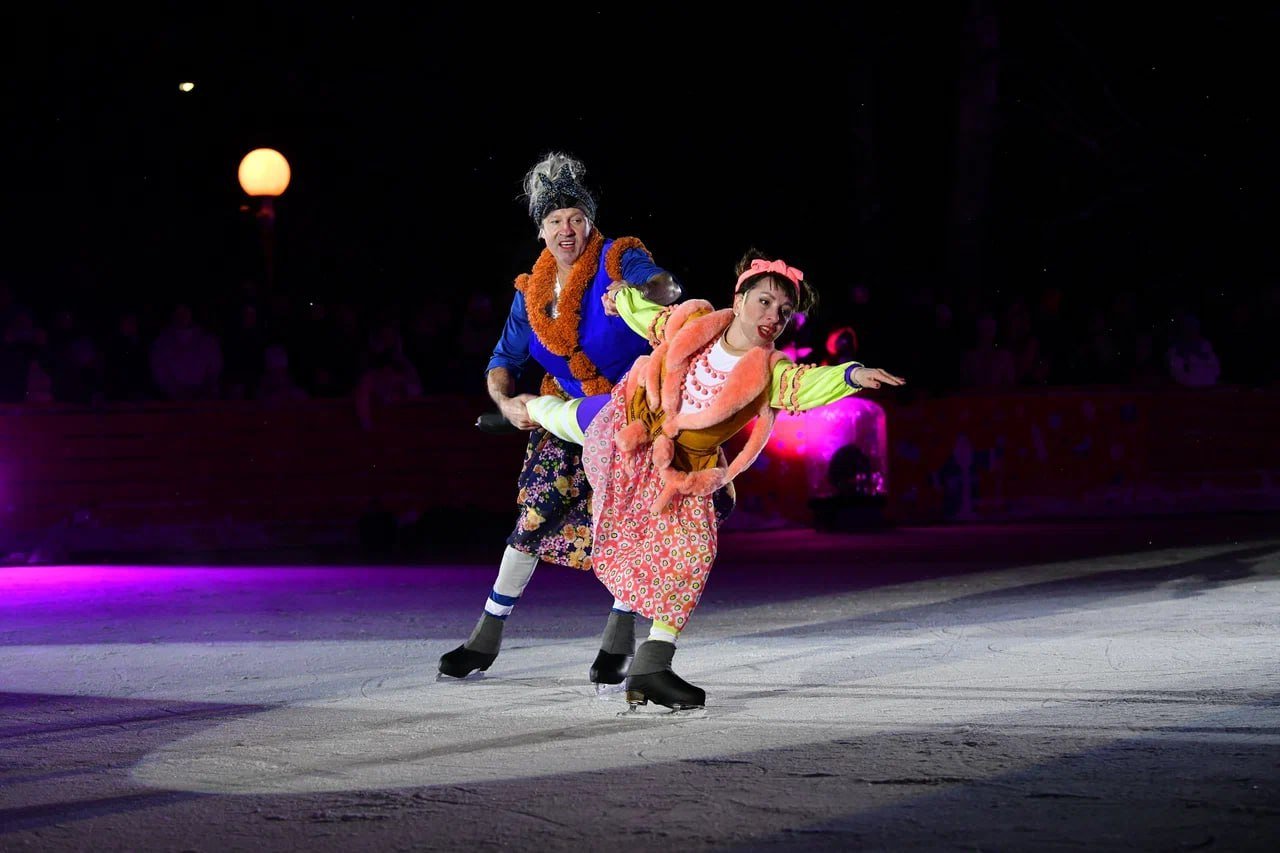 Прошлогоднее ледовое представление «Двенадцать месяцев» Ирины Слуцкой