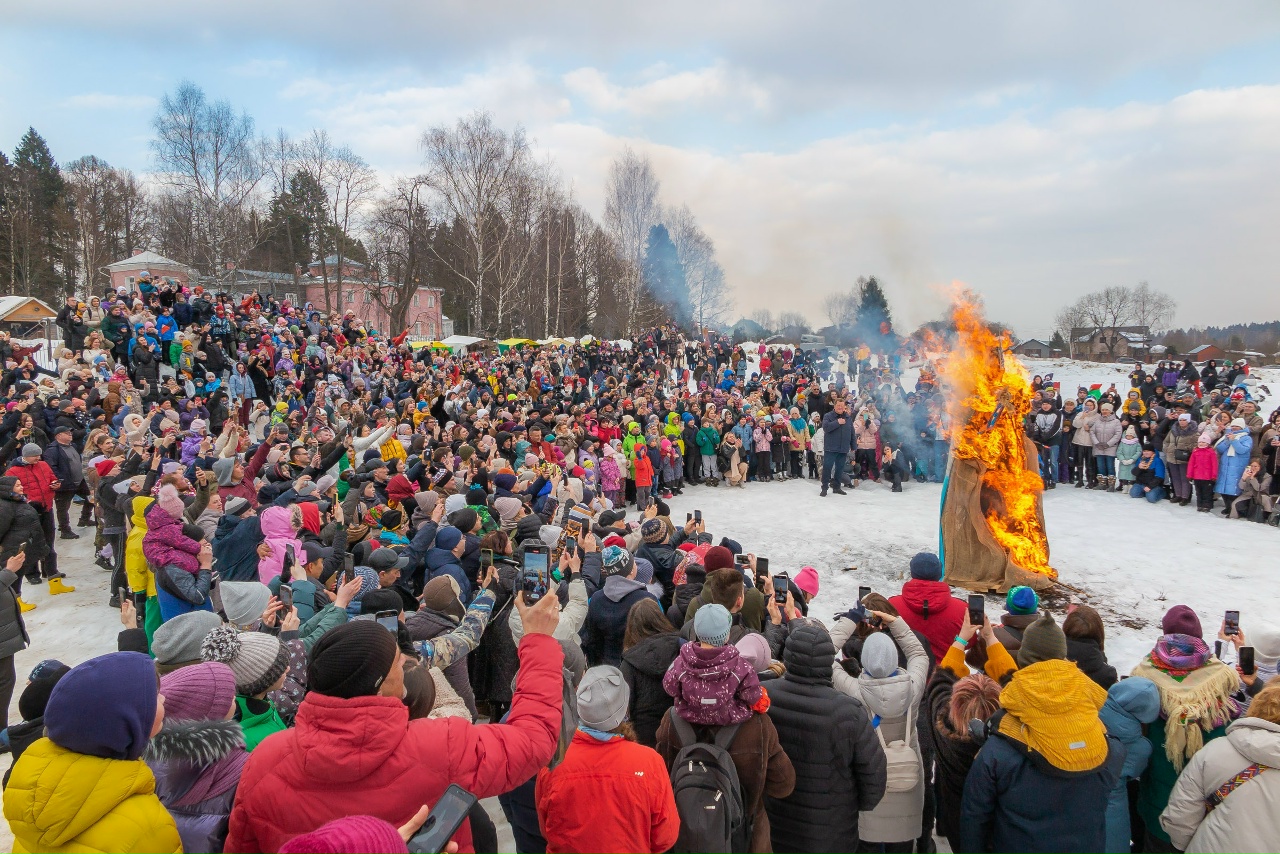 Масленица в усадьбе Мураново