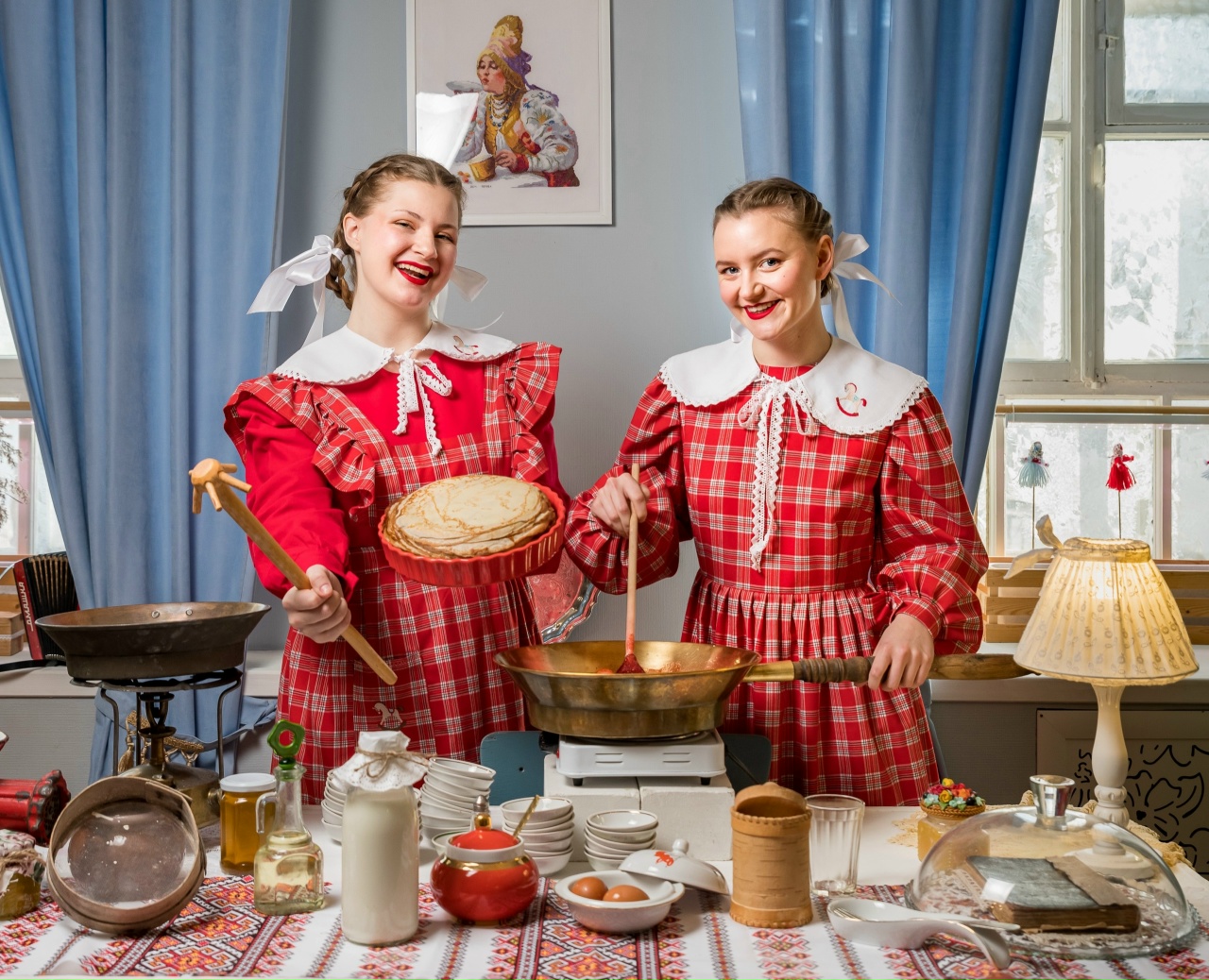 Программа «Эх, блин, Масленица!» в Трогательном музее «Чай с вареньем»