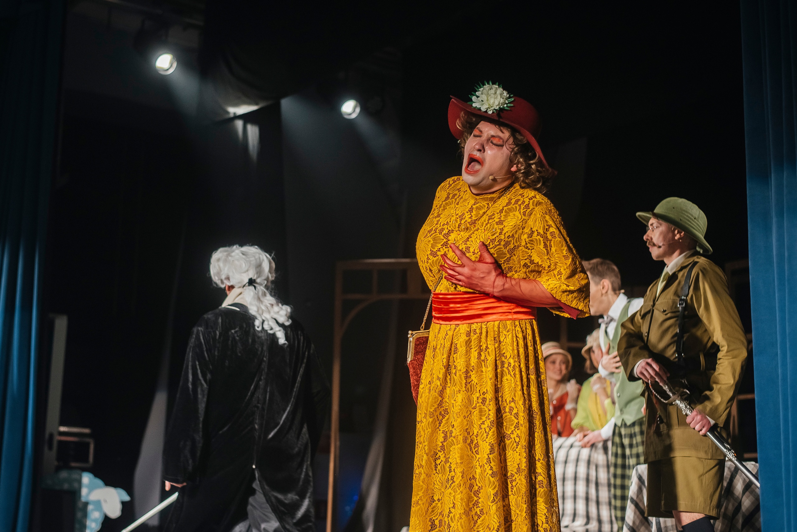 Мюзикл «Здравствуйте, я ваша тетя!». Источник фото: https://teatrpushkino.ru/