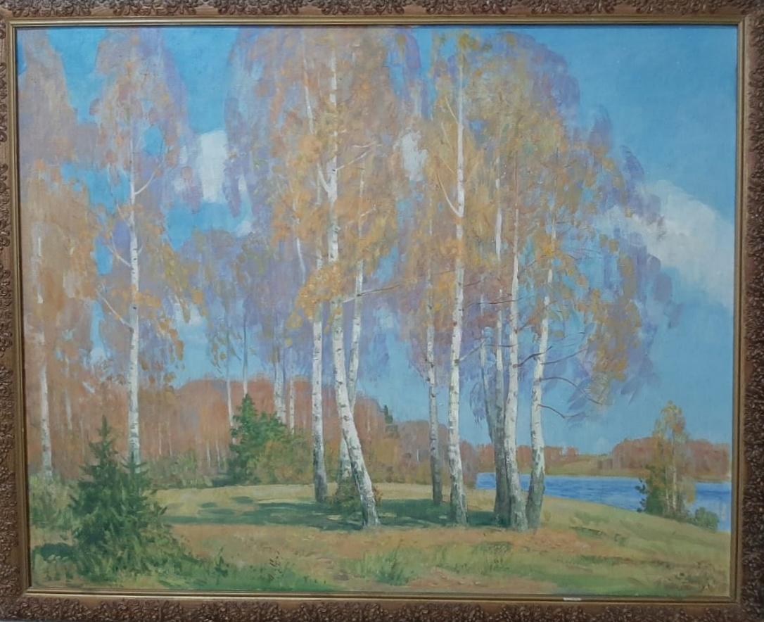 Г. А. Безукладников. Картина. &laquo;Осень&raquo;. Источник фото: https://vk.ru/schelkovo.museum