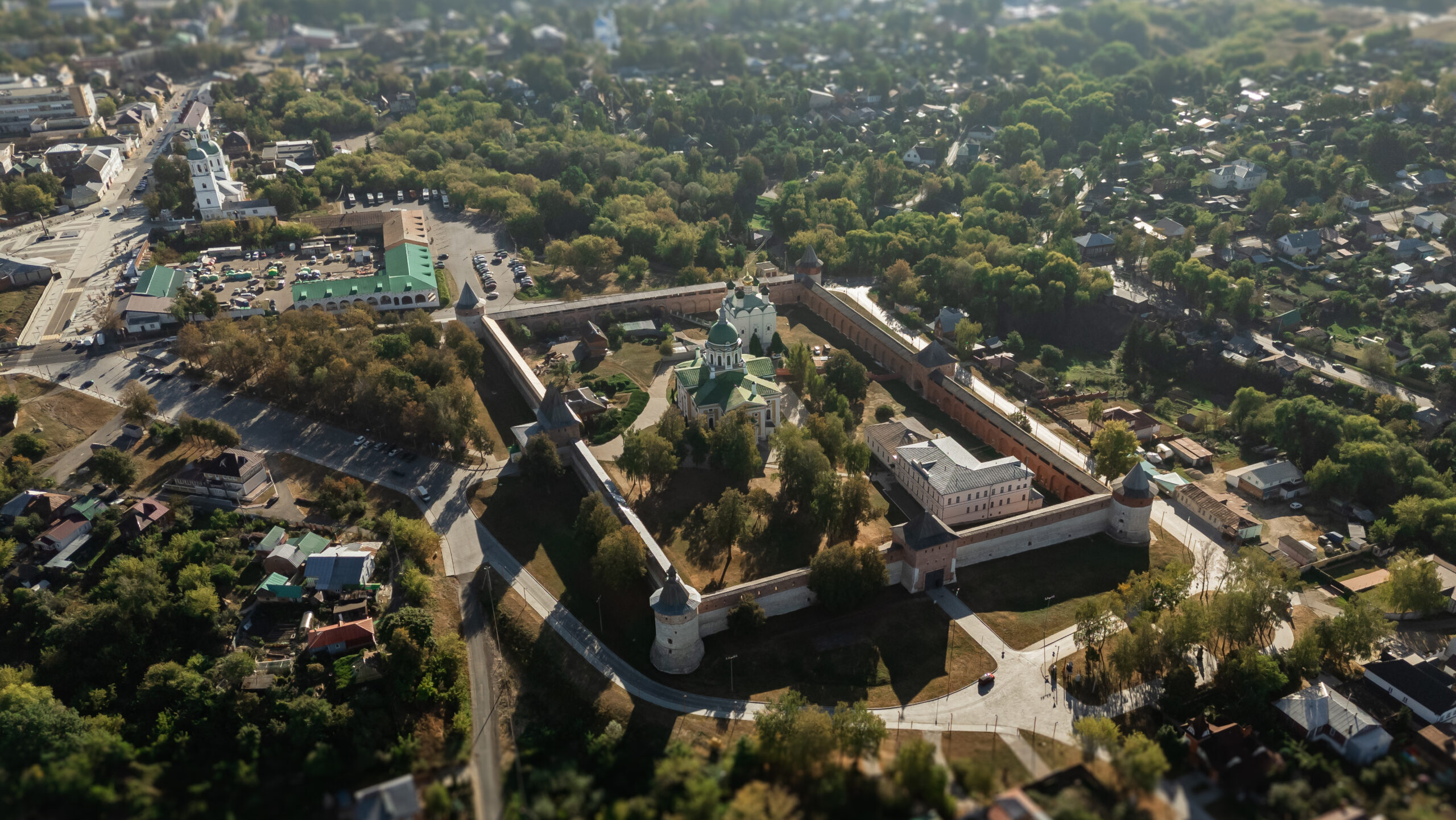 Панорама кремля в Зарайске. Источник фото: https://museumzaraysk.ru/