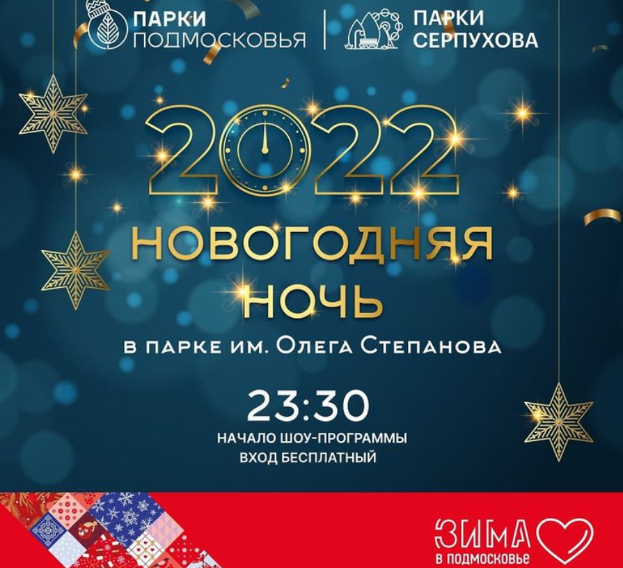 Новогодняя ночь в парке им. Олега Степанова