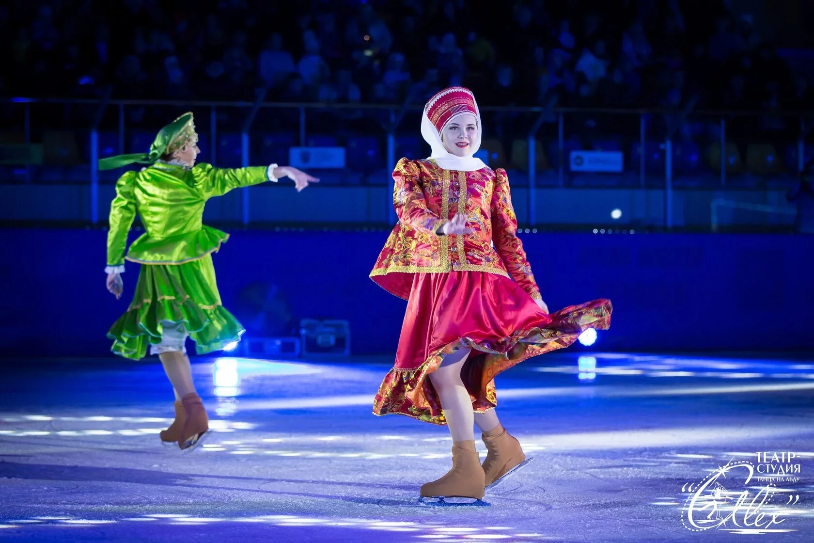 Спектакль на льду «Царевна-лягушка» в Воскресенске