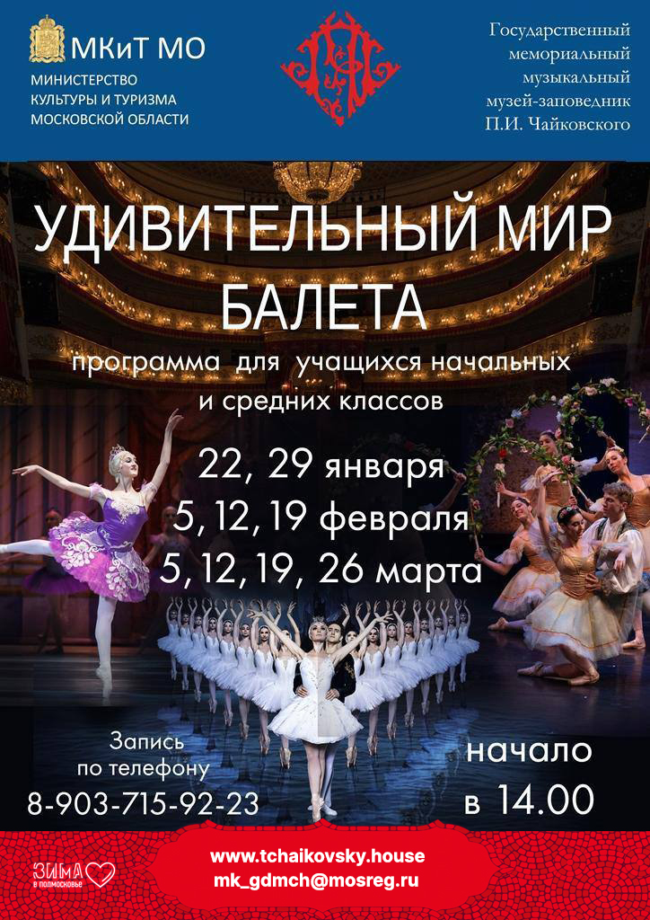 Программа «Удивительный мир балета»