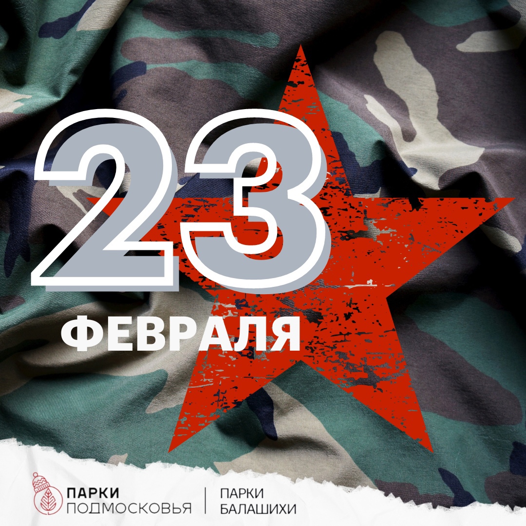 День защитника Отечества в парках Балашихи
