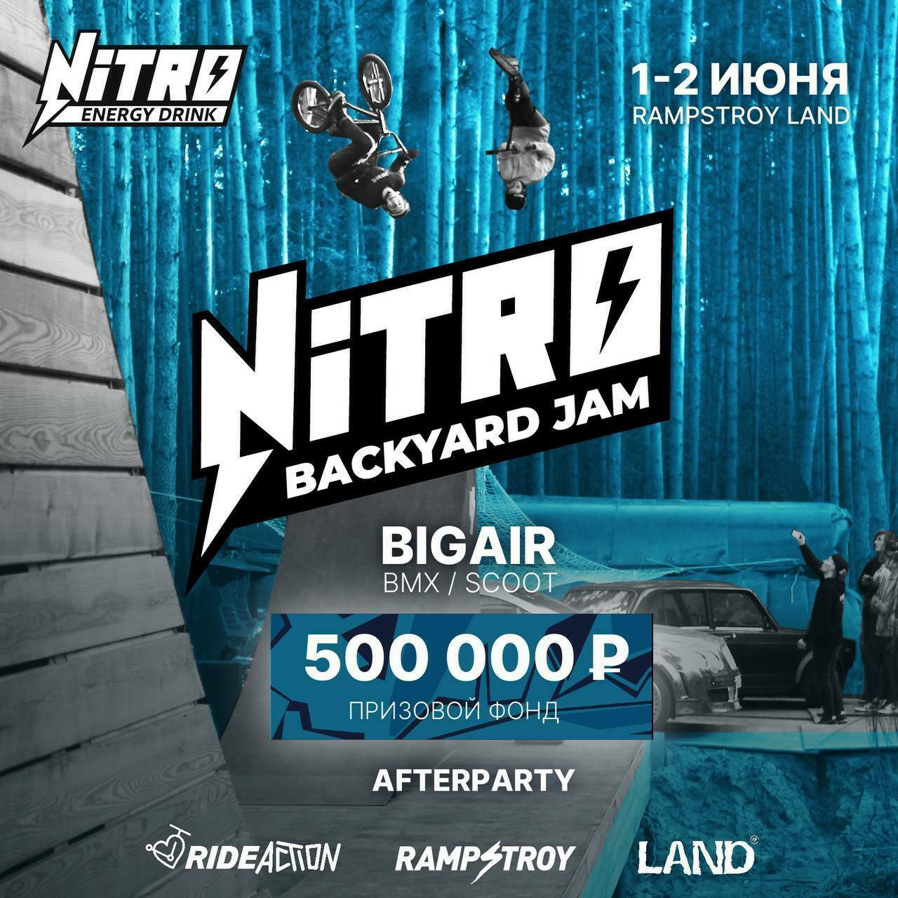 Соревнования NITRO BACKYARD JAM | Путеводитель Подмосковья