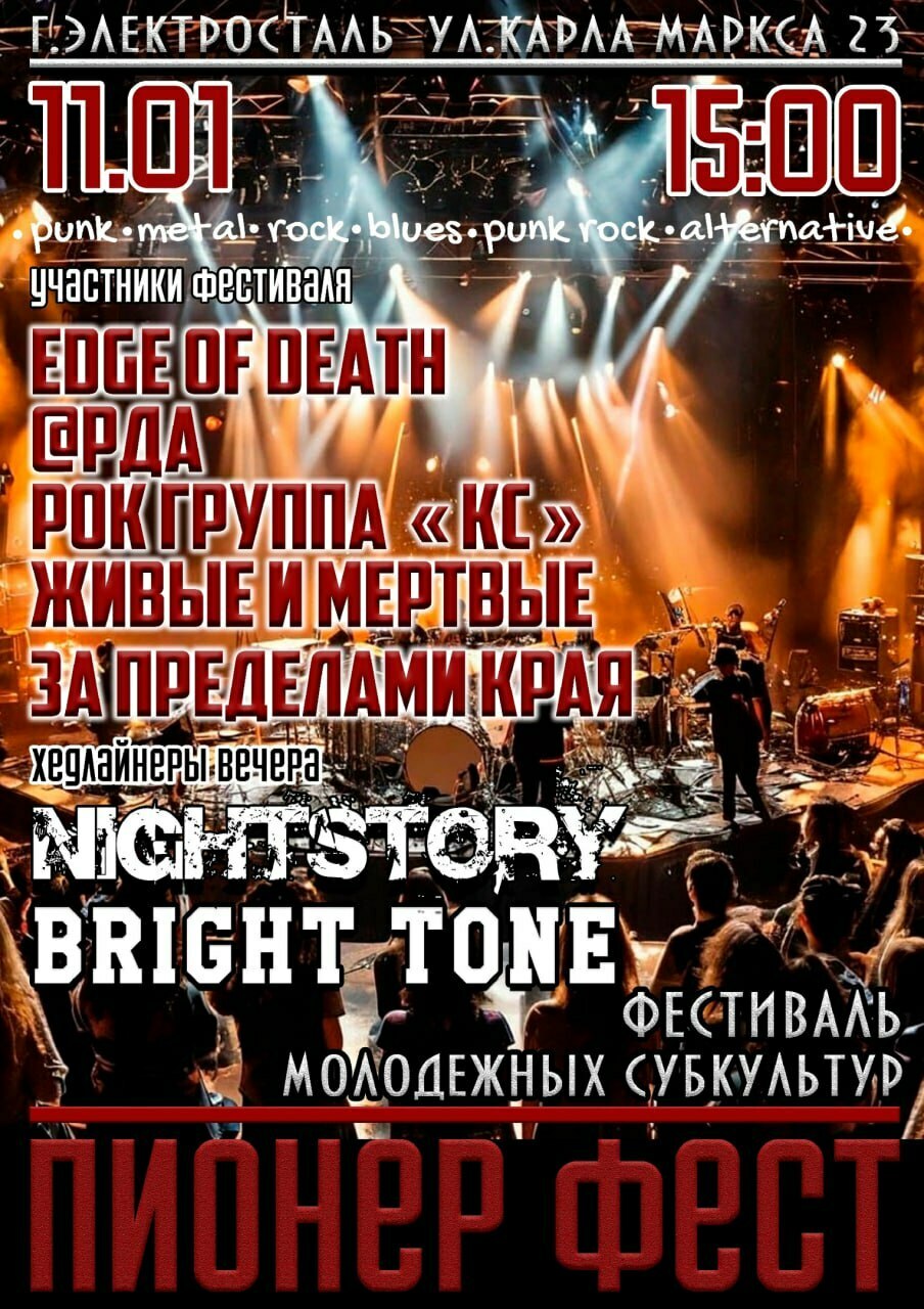 Фестиваль молодежных субкультур «Пионер фест»