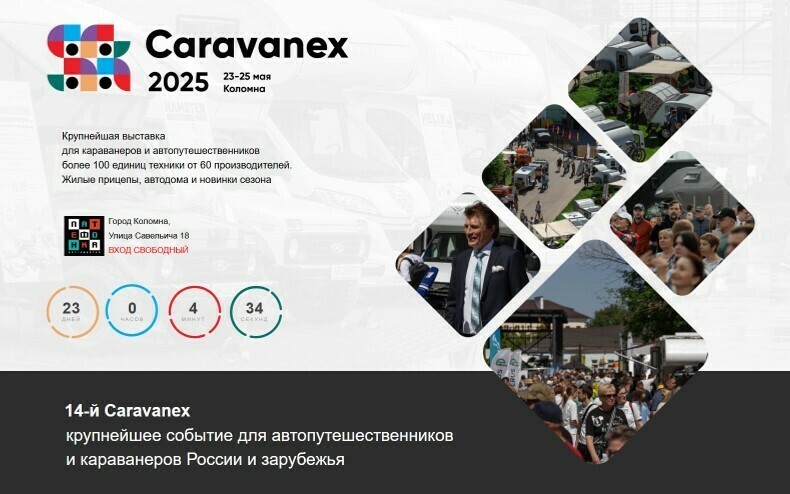 Фестиваль автопутешественников Caravanex 2025