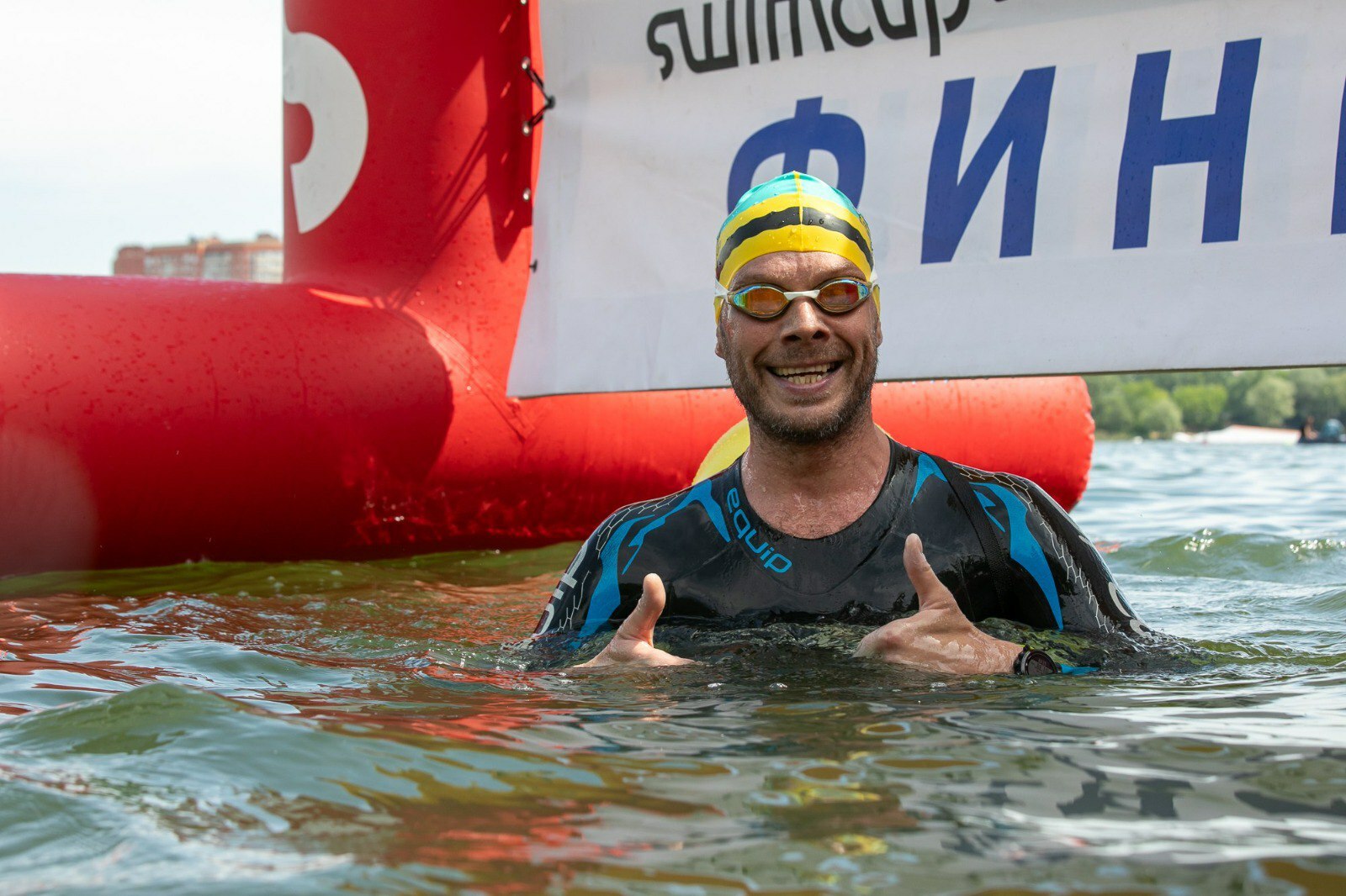 Заплыв на открытой воде SWIMCUP в Люберцах