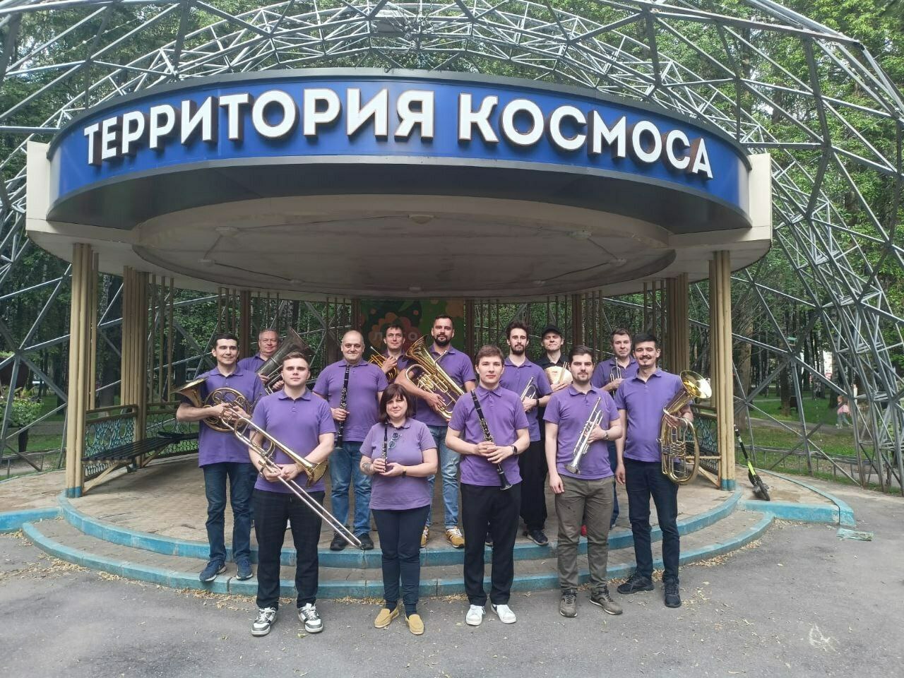 Концерт Королёвского духового оркестра «Соловьиная роща»