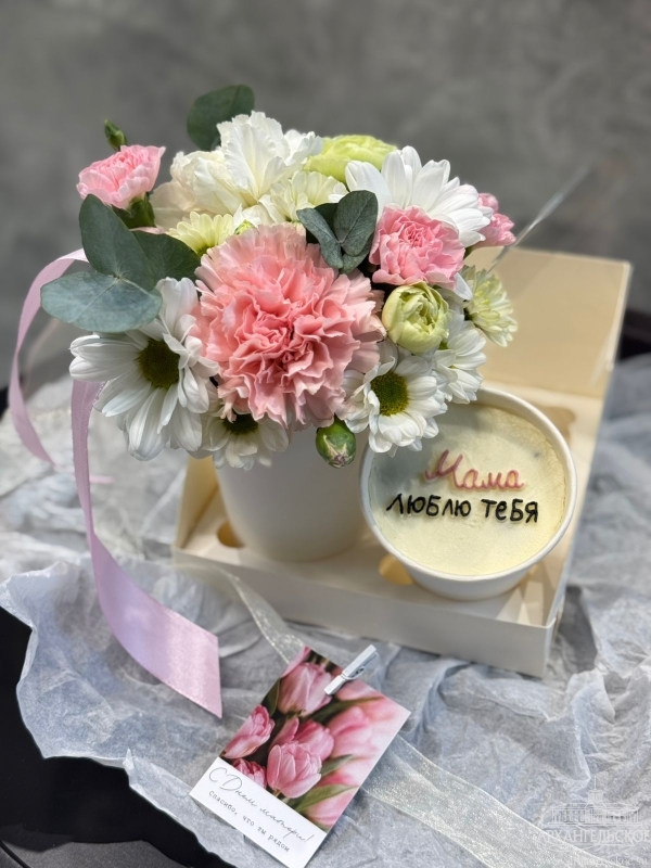 Мастер-класс по флористике «Букет «С Днем мамы!»