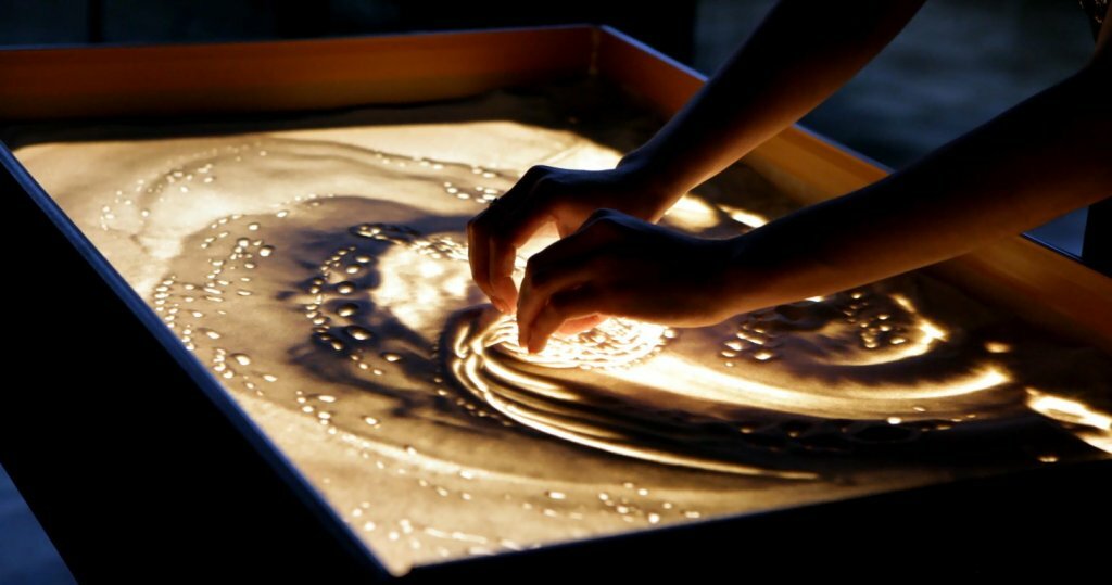 Музыкальная программа с песочной анимацией «Рождественские истории»