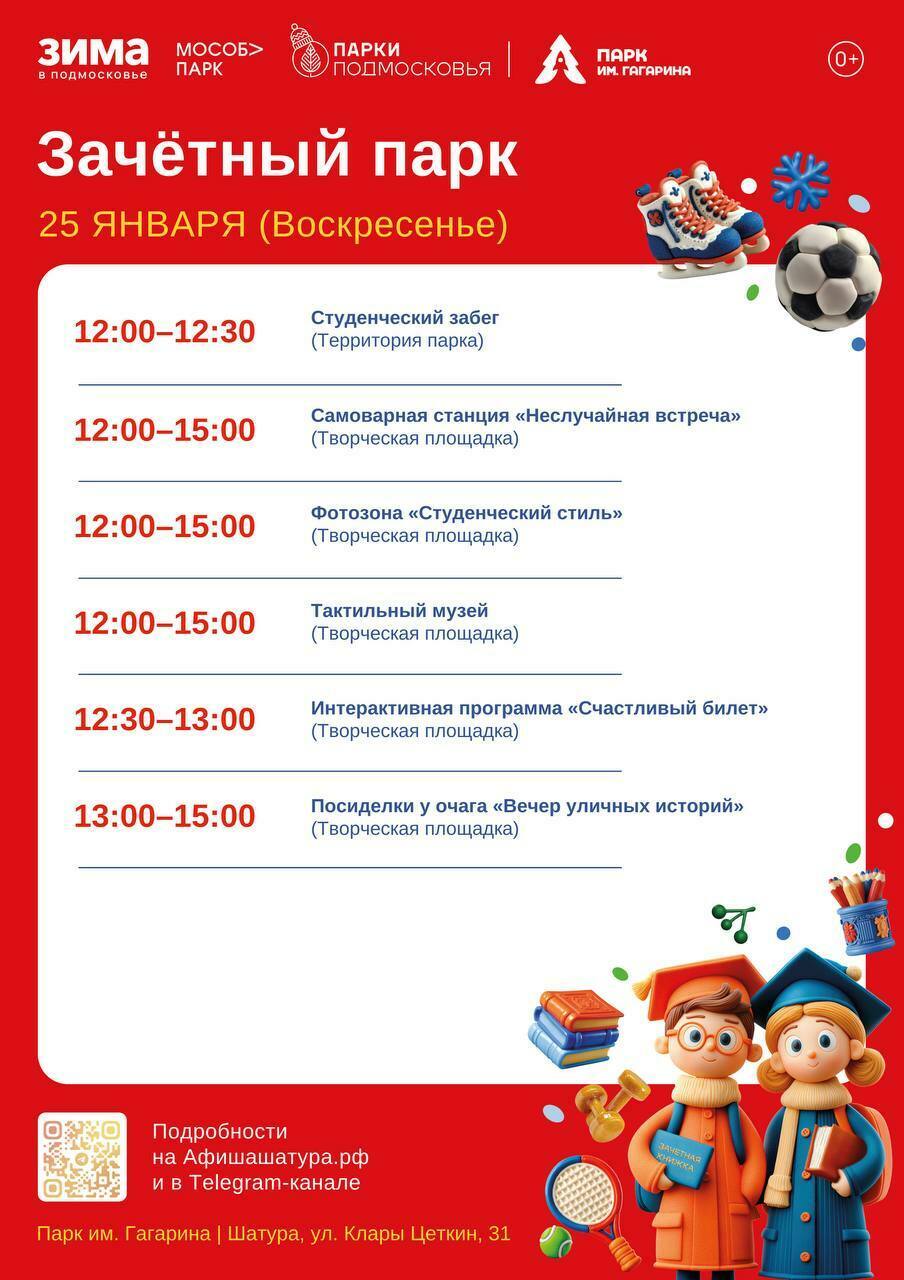 Праздничное мероприятие «Зачетный парк» в Шатуре