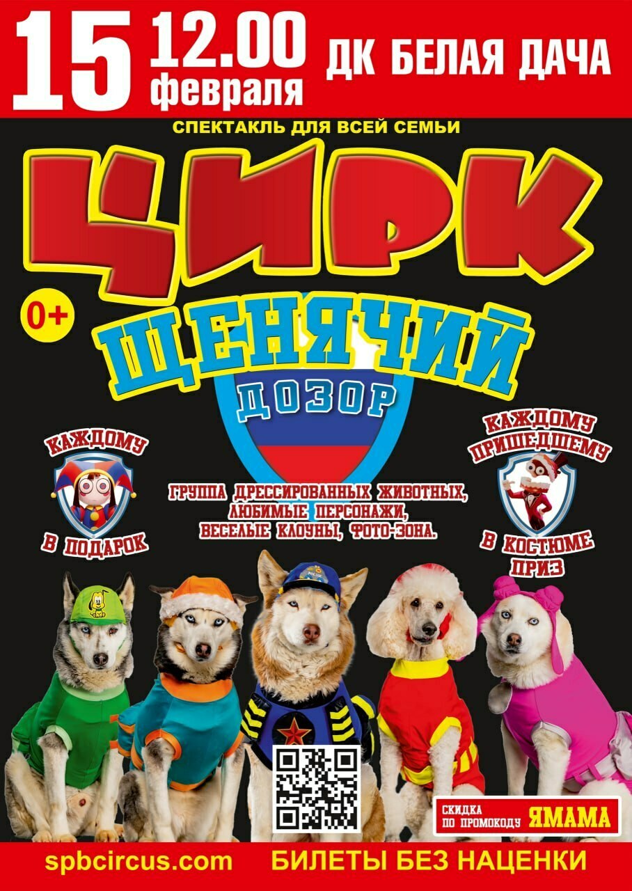 Шоу «Щенячий дозор» в Котельниках