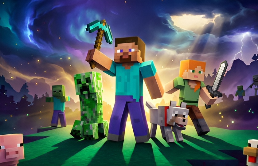 Minecraft-шоу в Чехове