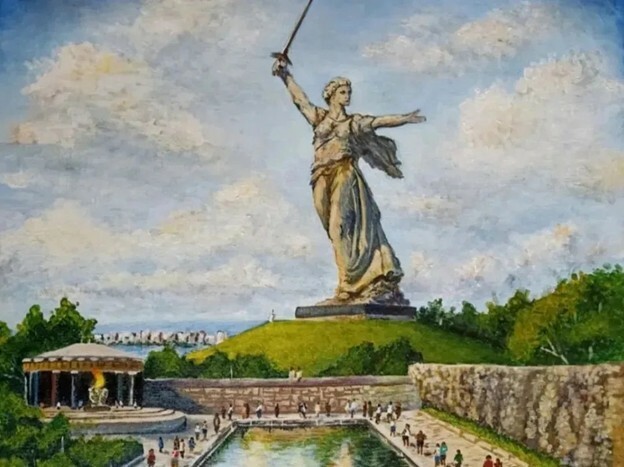 Выставка детских рисунков «Моя Россия»