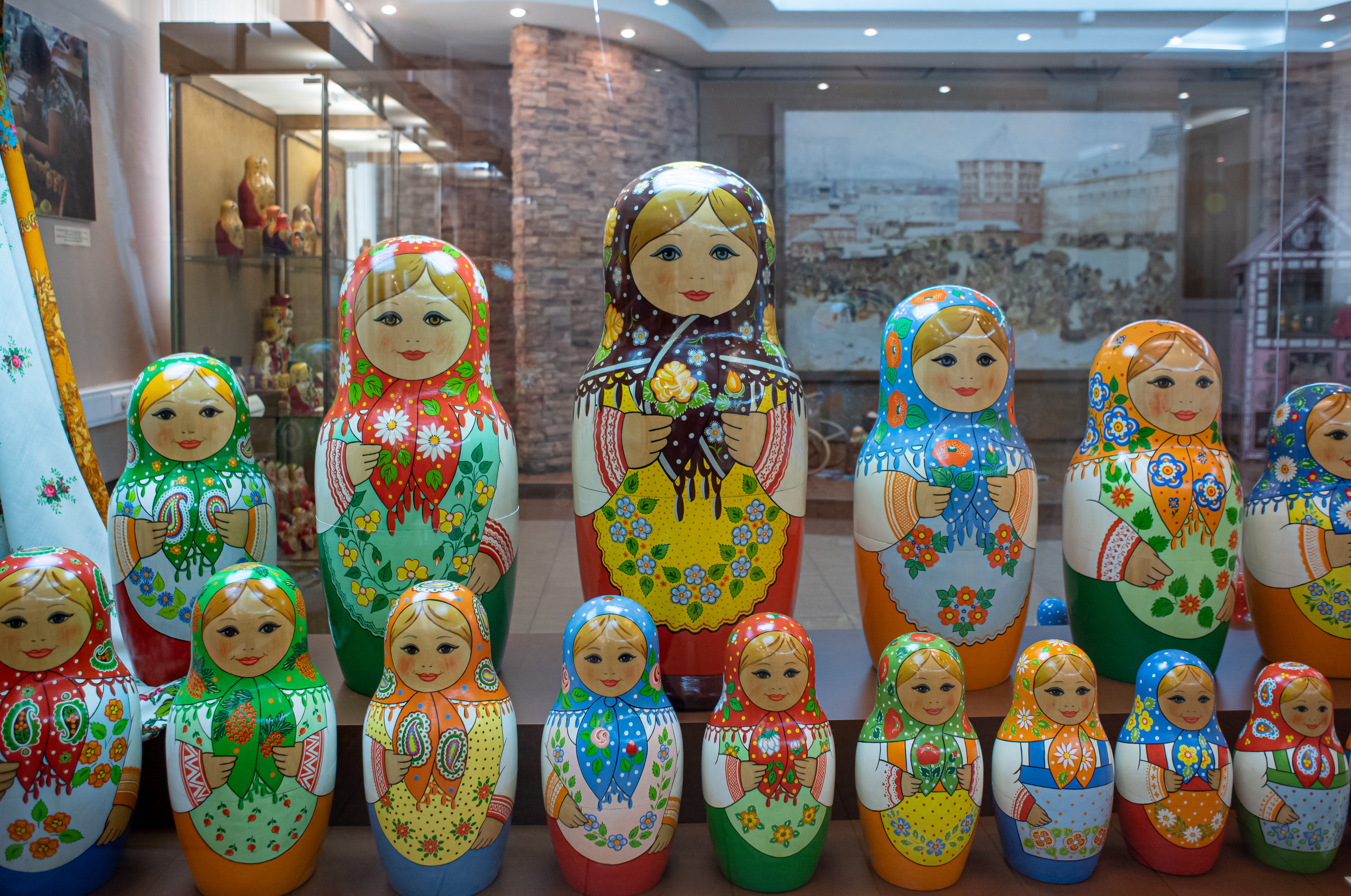 Выставка «Музей русской матрешки» в Сергиевом Посаде