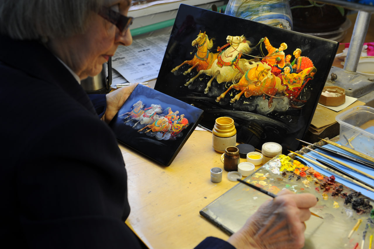 Федоскинская фабрика миниатюрной живописи