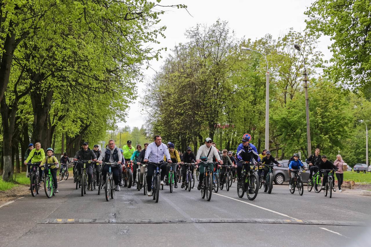 Около 300 человек приняли участие в велопараде в Солнечногорске