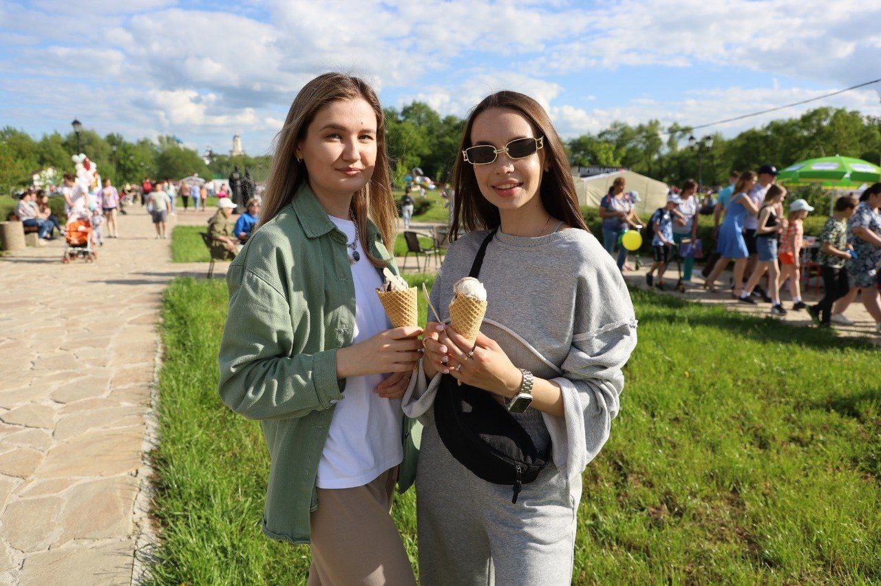 Фестиваль мороженого в Серпухове посетили более 5000 человек