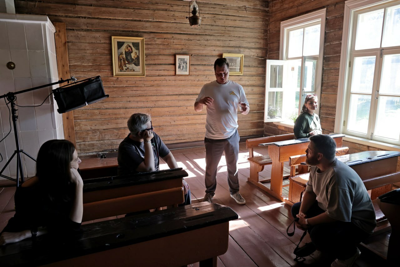 В музее-заповеднике А.П. Чехова «Мелихово» проходят съемки видеоспектаклей на жестовом языке