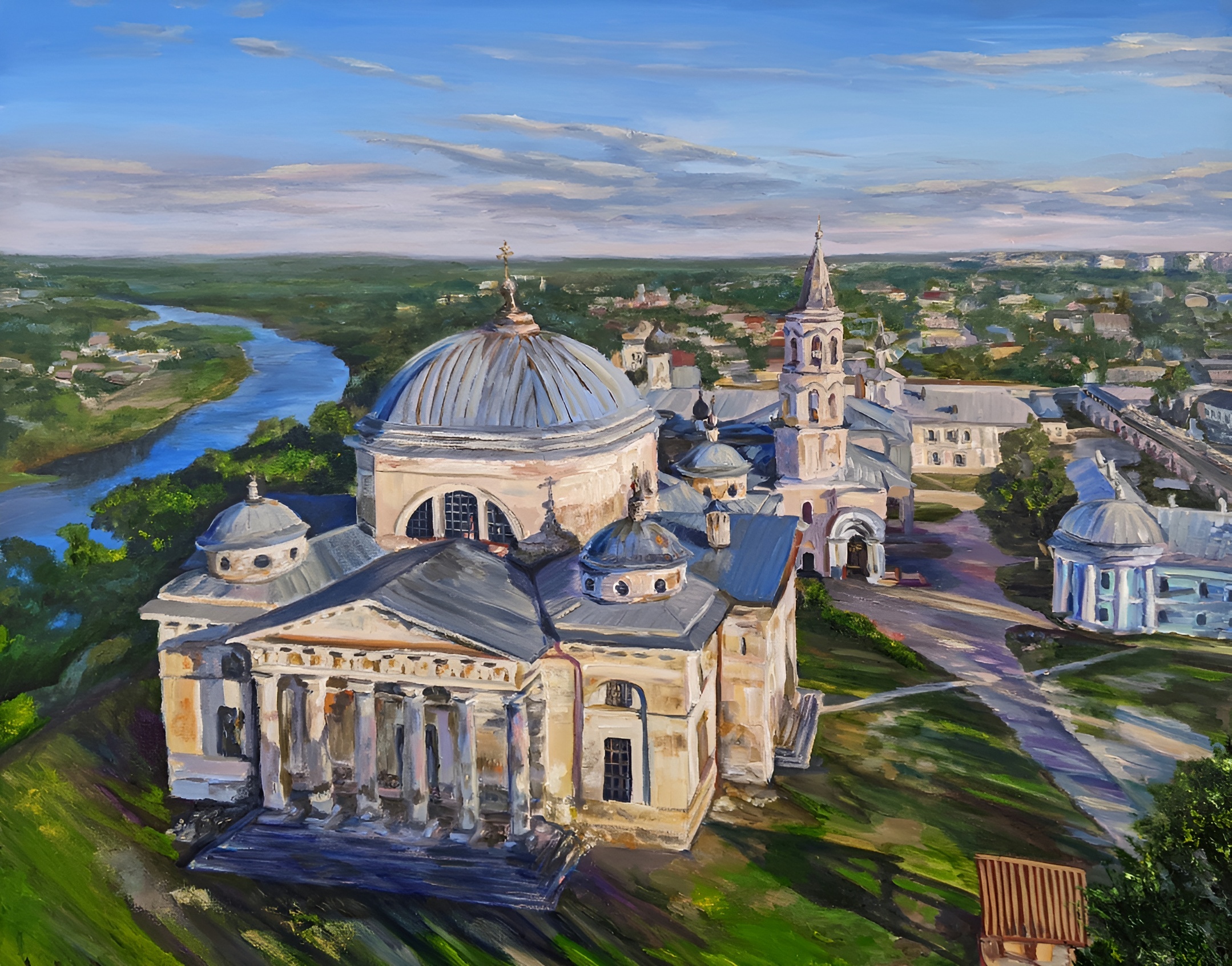 В «Дмитровском кремле» открылась выставка «По одной дороге» 